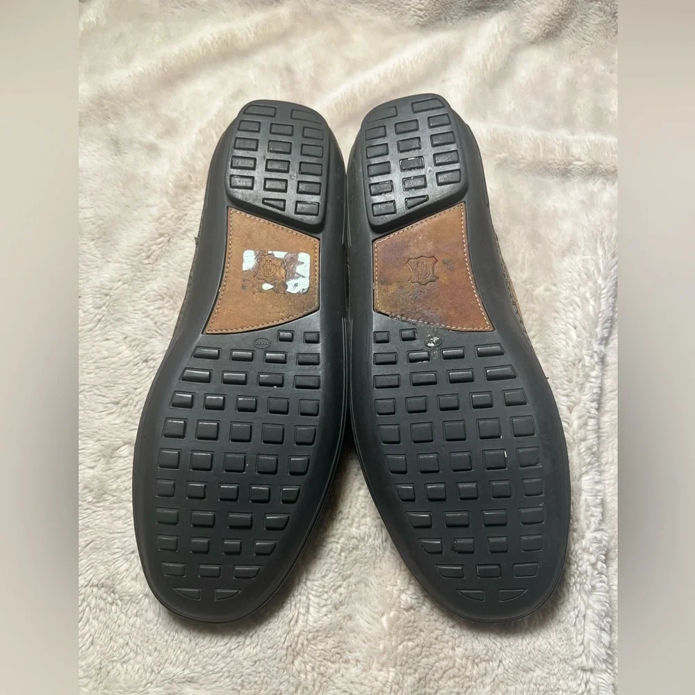 Peter Huber men's horsebit loafers. size 12 N